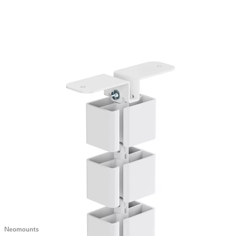 Kabelabdeckung Neomounts ADS06-133WH magnetisch weiß, geschraubt für Sitz-/Stehtischgestelle