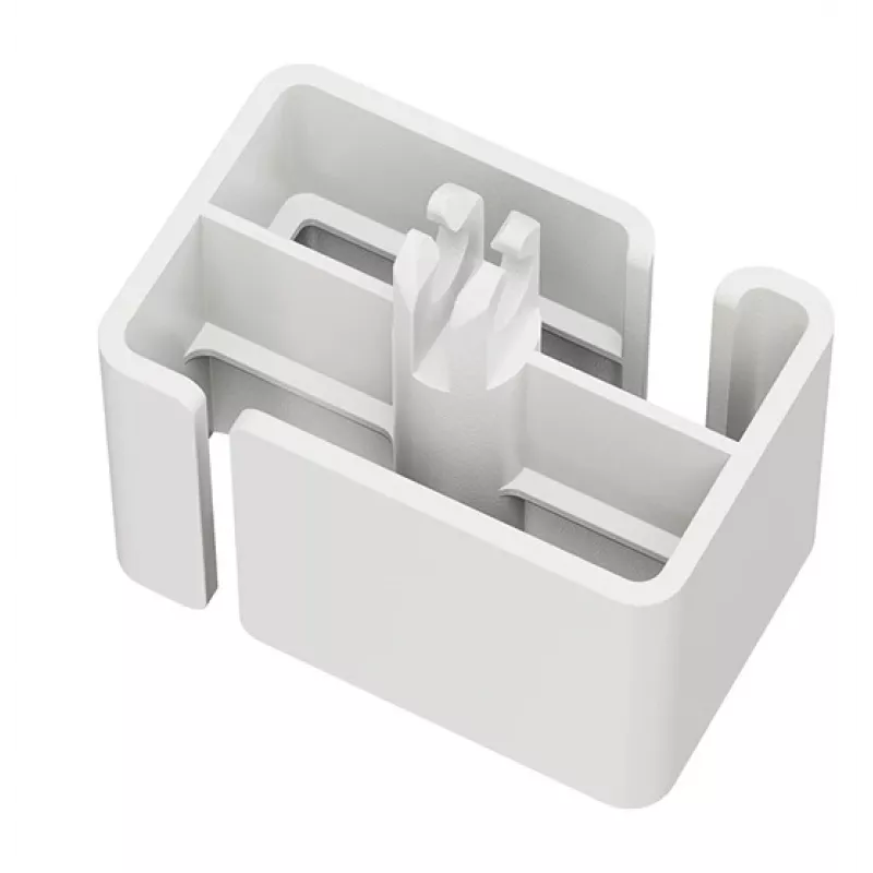 Kabelabdeckung Neomounts ADS06-133WH magnetisch weiß, geschraubt für Sitz-/Stehtischgestelle