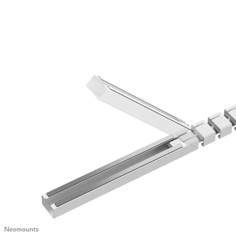 Kabelabdeckung Neomounts ADS06-133WH magnetisch weiß, geschraubt für Sitz-/Stehtischgestelle