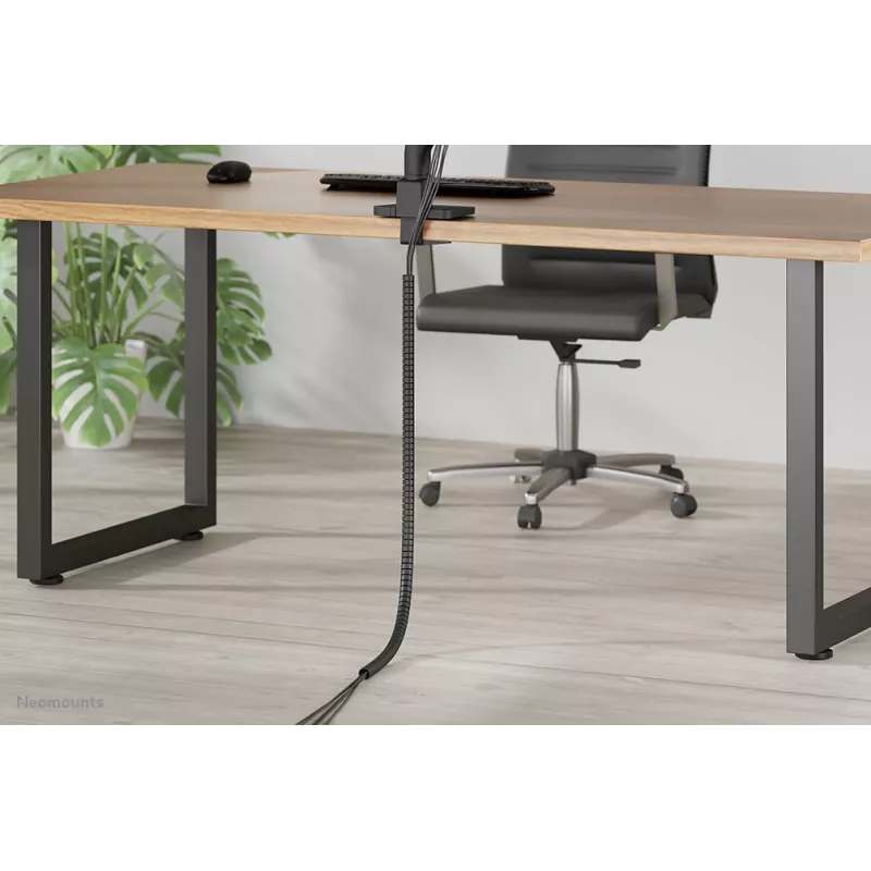 Kabelhülle Neomounts ADS06-142BL – schwarz, Ø25 mm Kabelorganisator für Kabelmanagement