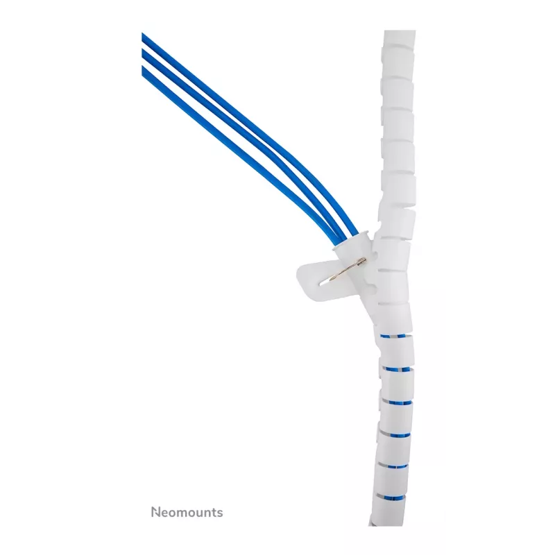 Kabelhülle/Kabelschlauch Neomounts ADS06-142WH Ø25 mm Weiß für Kabelmanagement