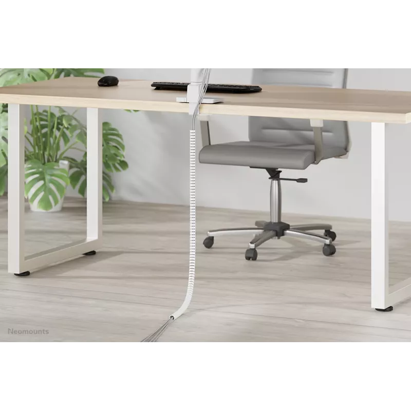 Kabelhülle/Kabelschlauch Neomounts ADS06-142WH Ø25 mm Weiß für Kabelmanagement