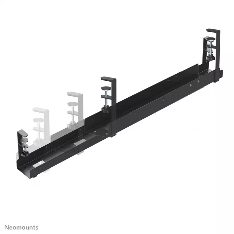 Kabelwanne Neomounts ADS07-120BL klemmbare universelle, 120 mm Breite, schwarz