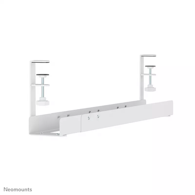Kabelwanne Neomounts ADS07-120WH Klemmdesign, universell, weiß