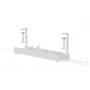 Kabelwanne Neomounts ADS07-121WH Klemm-Design, universelle Montage, weiß