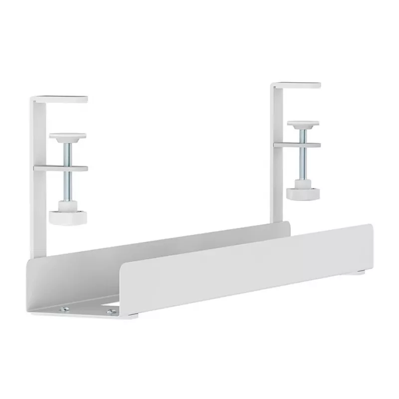 Kabelwanne Neomounts ADS07-121WH Klemm-Design, universelle Montage, weiß