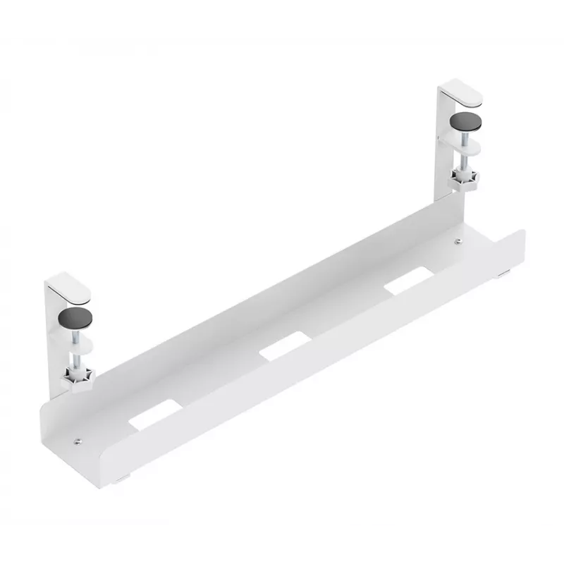 Kabelwanne Neomounts ADS07-121WH Klemm-Design, universelle Montage, weiß