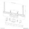 Neomounts AV2-500WH Videobar-Kit 43-110 Zoll - VESA - max. 10 kg - universal