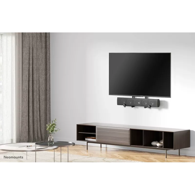 Neomounts AWL29-650BL1 Halterung für Videobar/Soundbar VESA - max. 15 kg - universal