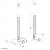 Neomounts AWL29-650BL1 Halterung für Videobar/Soundbar VESA - max. 15 kg - universal