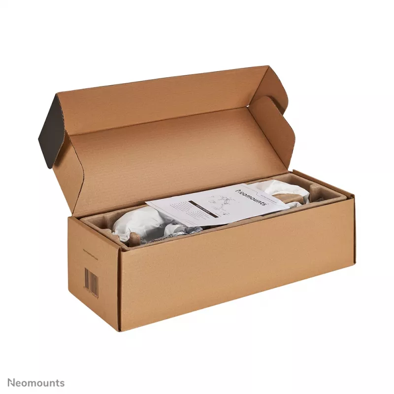 Neomounts DS70S-950WH1 Monitorarm 17-49 Zoll - Gasfeder - Tischbefestigung oben - 180°-Stopp