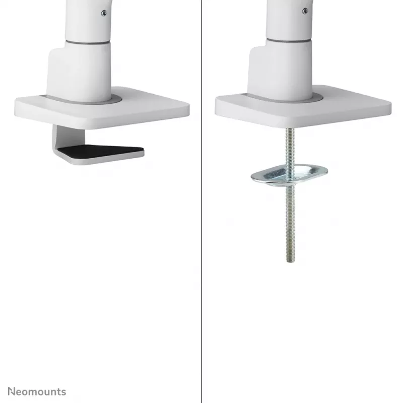 Neomounts DS70S-950WH1 Monitorarm 17-49 Zoll - Gasfeder - Tischbefestigung oben - 180°-Stopp