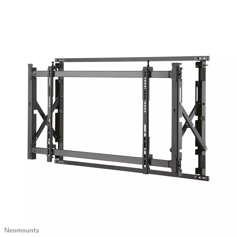 Video-Wandhalterung Neomounts LED-VW1750Schwarz — Einzelbildschirm, unterstützt 32 Zoll–55 Zoll, max. 35 kg, VESA 200x200–600x400, schwarz