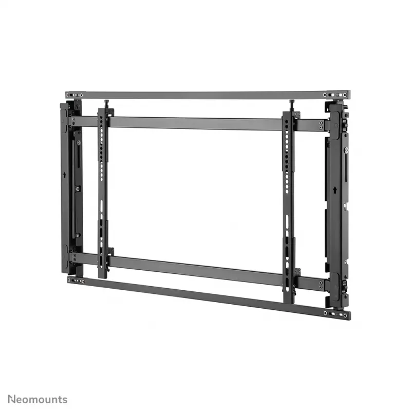 Video-Wandhalterung Neomounts LED-VW1750Schwarz — Einzelbildschirm, unterstützt 32 Zoll–55 Zoll, max. 35 kg, VESA 200x200–600x400, schwarz