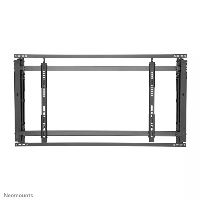 Video-Wandhalterung Neomounts LED-VW1750Schwarz — Einzelbildschirm, unterstützt 32 Zoll–55 Zoll, max. 35 kg, VESA 200x200–600x400, schwarz