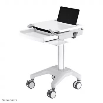 Multimedia-Wagen Neomounts MED-M200 Aluminium Weiß 1080 mm