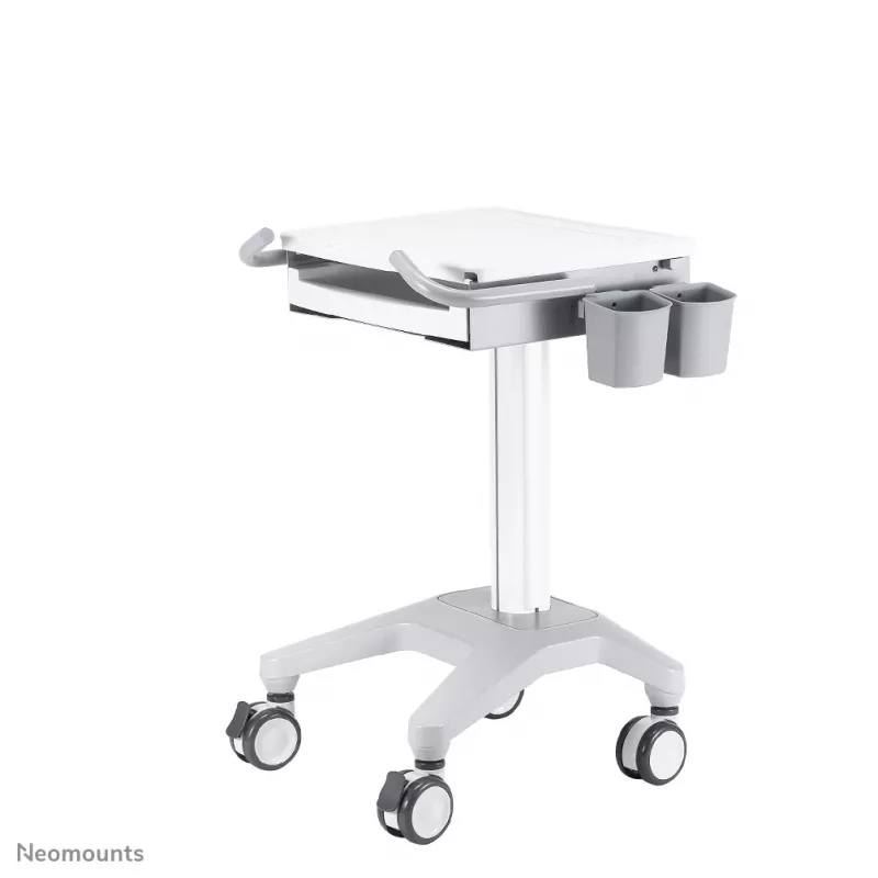 Multimedia-Wagen Neomounts MED-M200 Aluminium Weiß 1080 mm