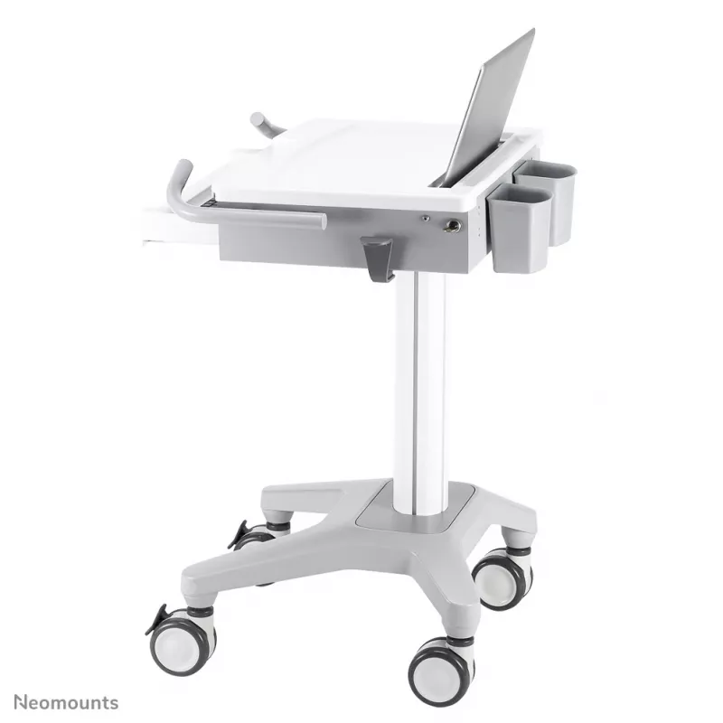 Multimedia-Wagen Neomounts MED-M200 Aluminium Weiß 1080 mm