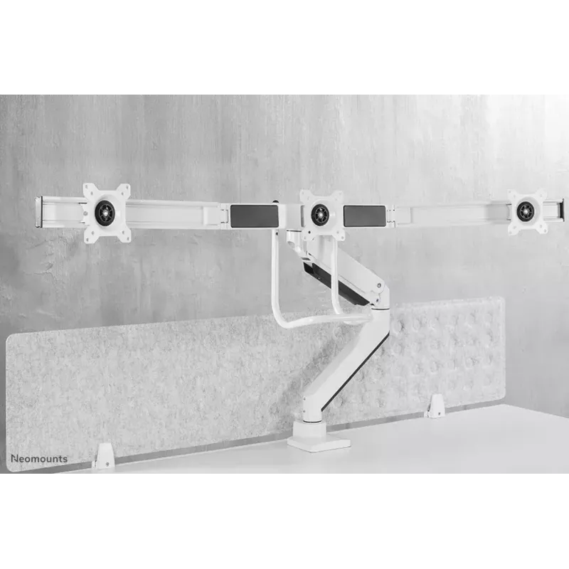 Schreibtisch-Monitorhalterung Neomounts NM-D775DX3WHITE