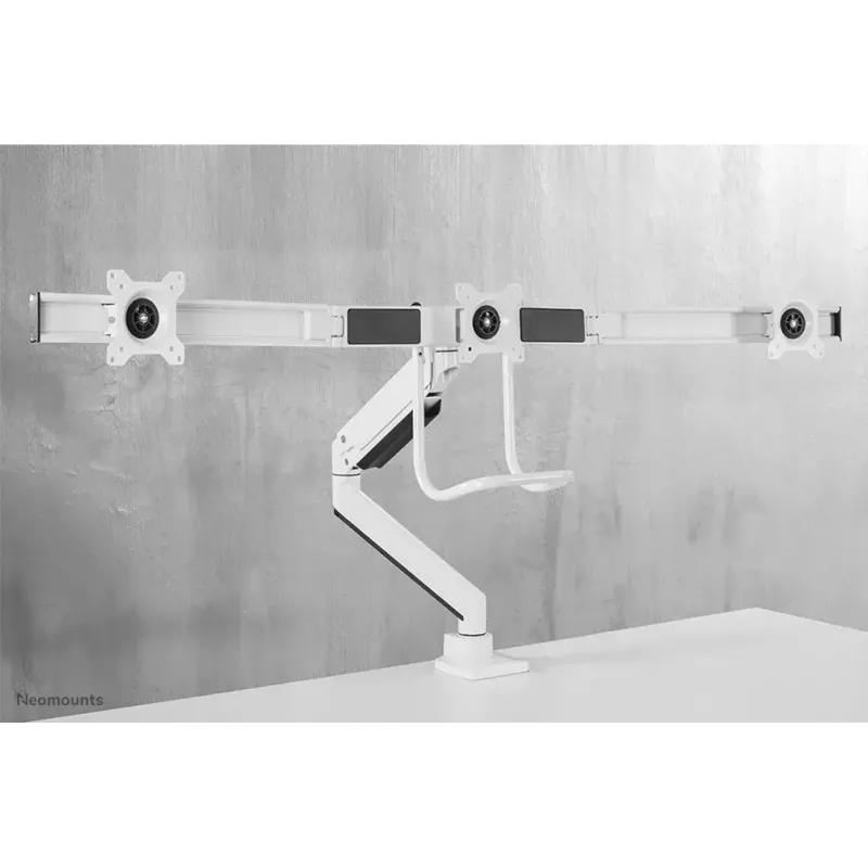 Schreibtisch-Monitorhalterung Neomounts NM-D775DX3WHITE
