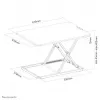 Neomounts NS-WS050Schwarz Sitz-Steh-Arbeitsstation