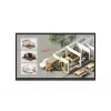 LG CreateBoard Standard interaktives Whiteboard 2,18 m (86 Zoll) 3840 x 2160 Pixel Touchscreen Schwarz