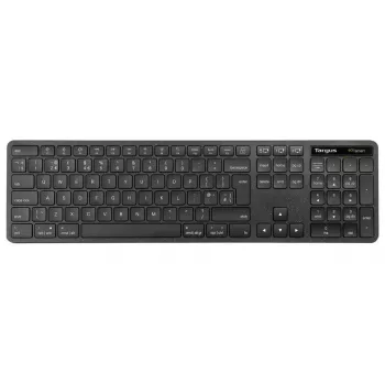 Targus EcoSmart AKB873NO Tastatur Universal RF Wireless + Bluetooth QWERTY Nordic Schwarz