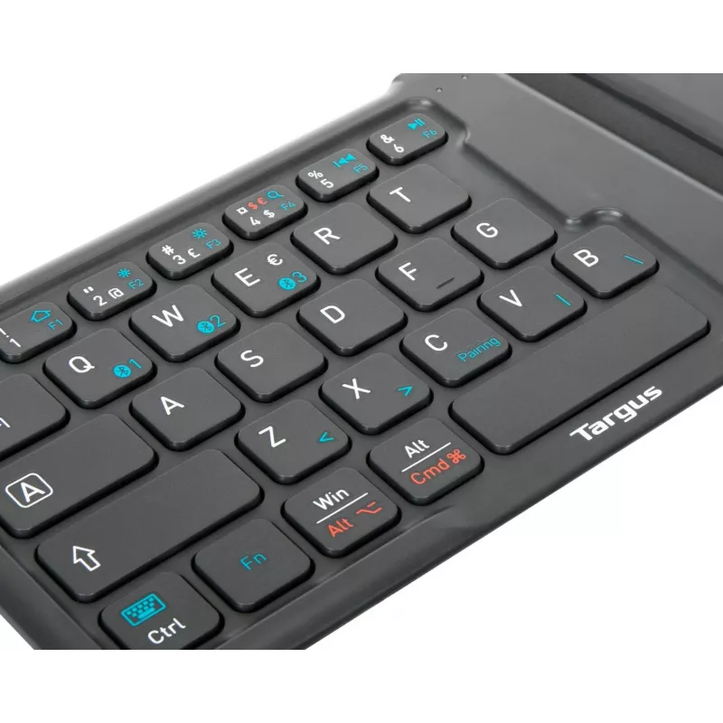Mini Bluetooth-Tastatur TARGUS AKF003NO QWERTY Nordic Schwarz Universal