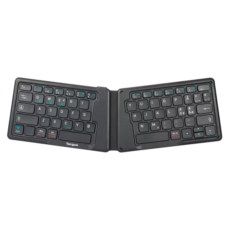 Mini Bluetooth-Tastatur TARGUS AKF003NO QWERTY Nordic Schwarz Universal