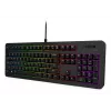 Kabelgebundene Gaming-Tastatur Lenovo K310 – Full-Size 100 %, USB, US English, RGB-Hintergrundbeleuchtung, Schwarz, 1,8 m Kabel