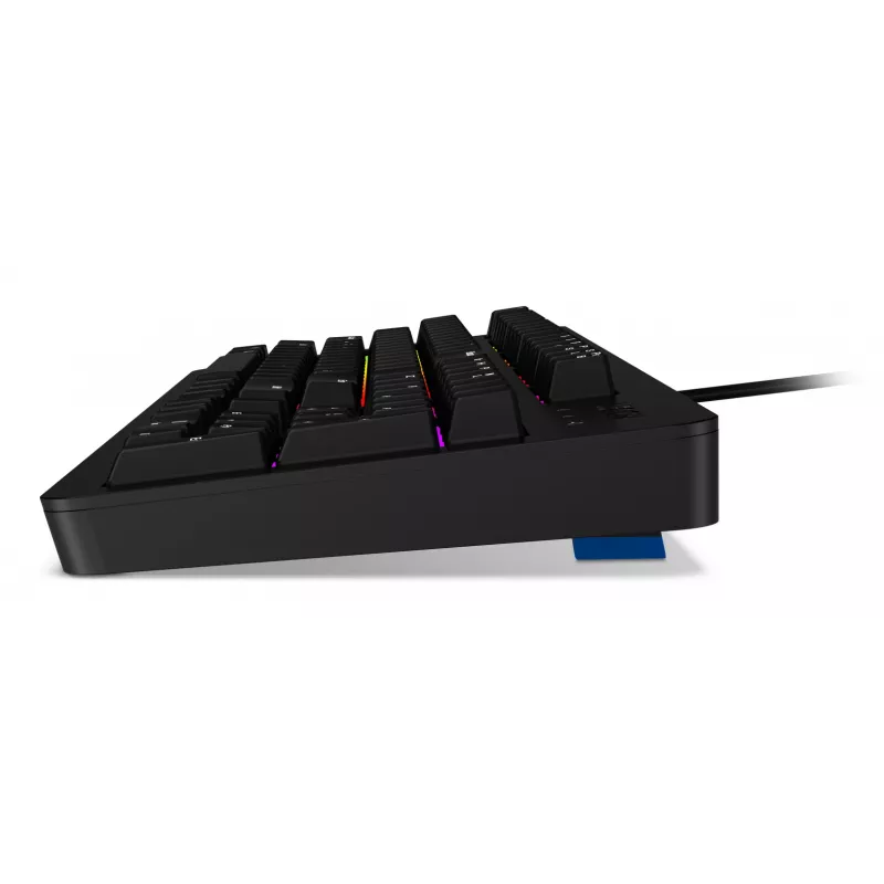 Kabelgebundene Gaming-Tastatur Lenovo K310 – Full-Size 100 %, USB, US English, RGB-Hintergrundbeleuchtung, Schwarz, 1,8 m Kabel