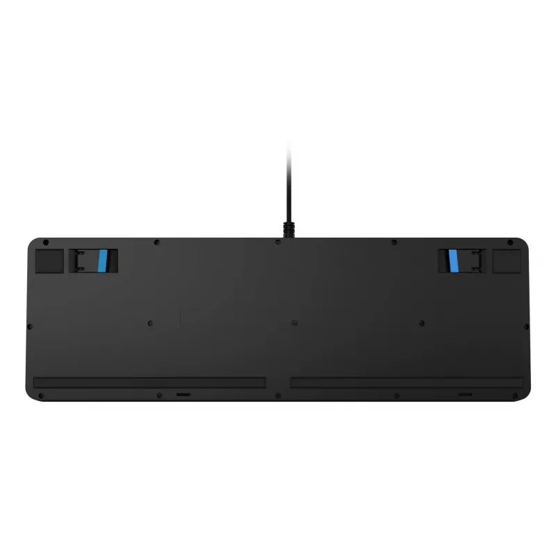 Kabelgebundene Gaming-Tastatur Lenovo K310 – Full-Size 100 %, USB, US English, RGB-Hintergrundbeleuchtung, Schwarz, 1,8 m Kabel