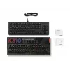 Kabelgebundene Gaming-Tastatur Lenovo K310 – Full-Size 100 %, USB, US English, RGB-Hintergrundbeleuchtung, Schwarz, 1,8 m Kabel