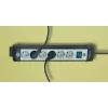 Power Extension Brennenstuhl 1951500100 3m 10 AC Outlets Schwarz Grau