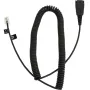 Telefonkabel Jabra 8800-01-06 QD Standard 0,5 m Schwarz