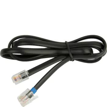 Jabra Telefonkabel (Flachkabel mit Modularstecker Standard RJ9 auf RJ9)