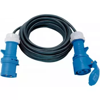 Power Extension Brennenstuhl 1167650110 10m 1 AC Outlet Outdoor Schwarz Blue