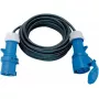 Power Extension Brennenstuhl 1167650110 10m 1 AC Outlet Outdoor Schwarz Blue