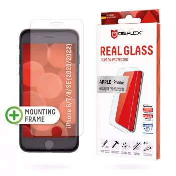 Displex Displayschutzglas Apple iPhone 6/7/8/SE (2020/2022)