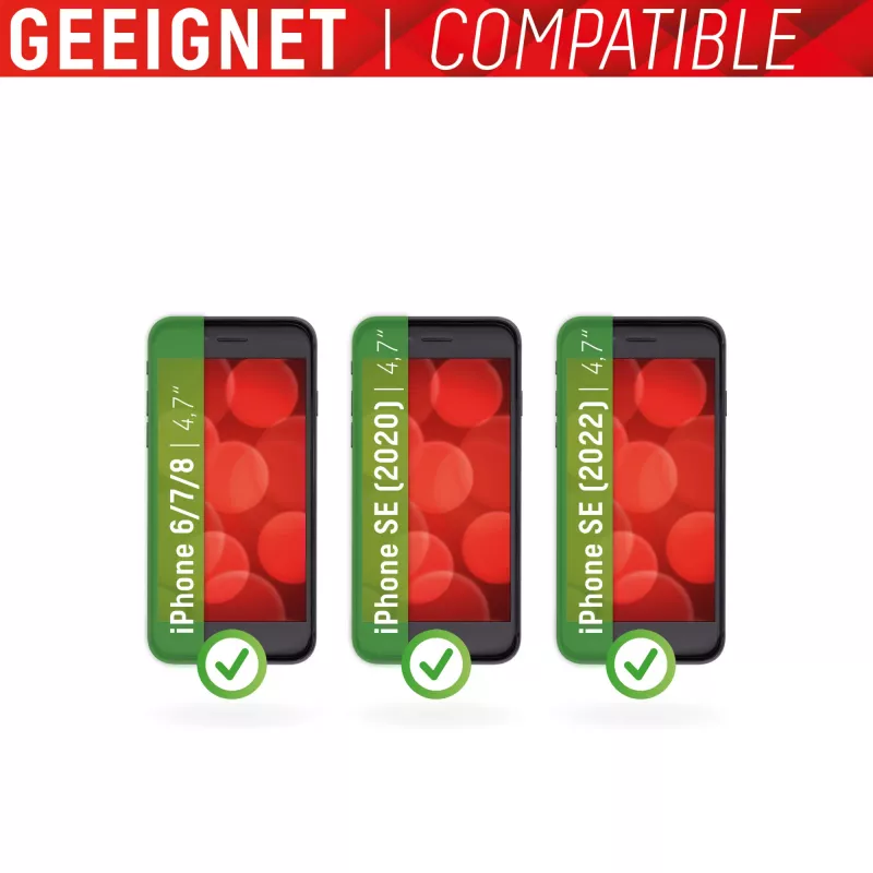 Displex Displayschutzglas Apple iPhone 6/7/8/SE (2020/2022)