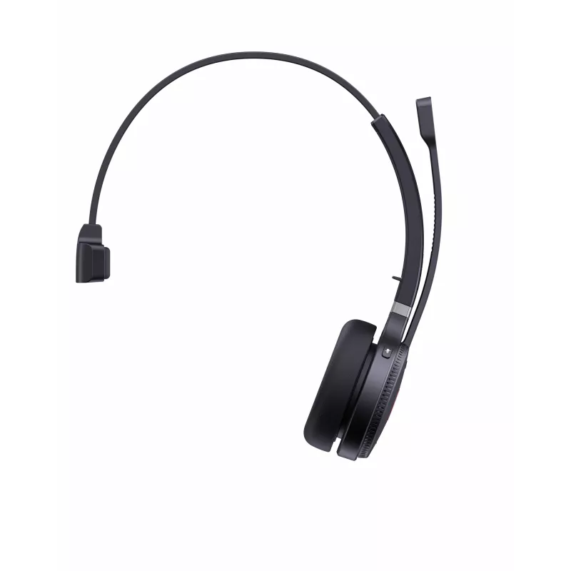 Yealink WH62 Mono UC Headset, Kabellos, Büro/Callcenter, 20 - 20000 Hz, 80 g, Headset, Schwarz