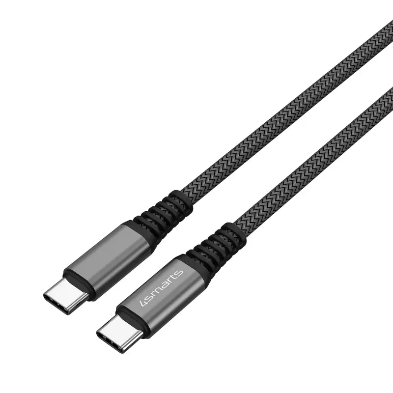 USB-Kabel 4smarts 456267 3 m USB-C Schwarz 0,48 Gbit/s