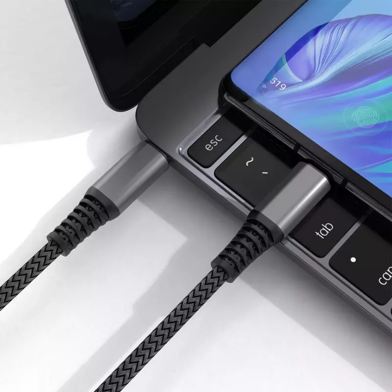 USB-Kabel 4smarts 456267 3 m USB-C Schwarz 0,48 Gbit/s