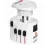 Microconnect PETRAVEL27 elektrischer Netzstecker Weiß