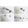 Power extension Brennenstuhl 1391010601 5m 6 AC outlets Indoor Schwarz Silver