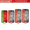 Displex Bildschirmschutz (10H) + Hülle für Apple iPhone 14, Eco Montagerahmen, + Hülle, Temperiertes Glas, kratzfeste Schutzfolie