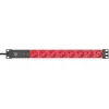 Power Extension Brennenstuhl 1390007118 2m 8 AC Outlets Indoor Schwarz Red