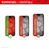 Displex Displayschutz + Hülle für Apple iPhone 15, Eco Montagerahmen, kratzfest