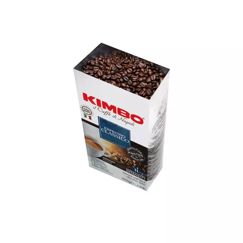 KIMBO 014089 Espresso Classico Kaffeebohnen 1 kg mittlere Röstung