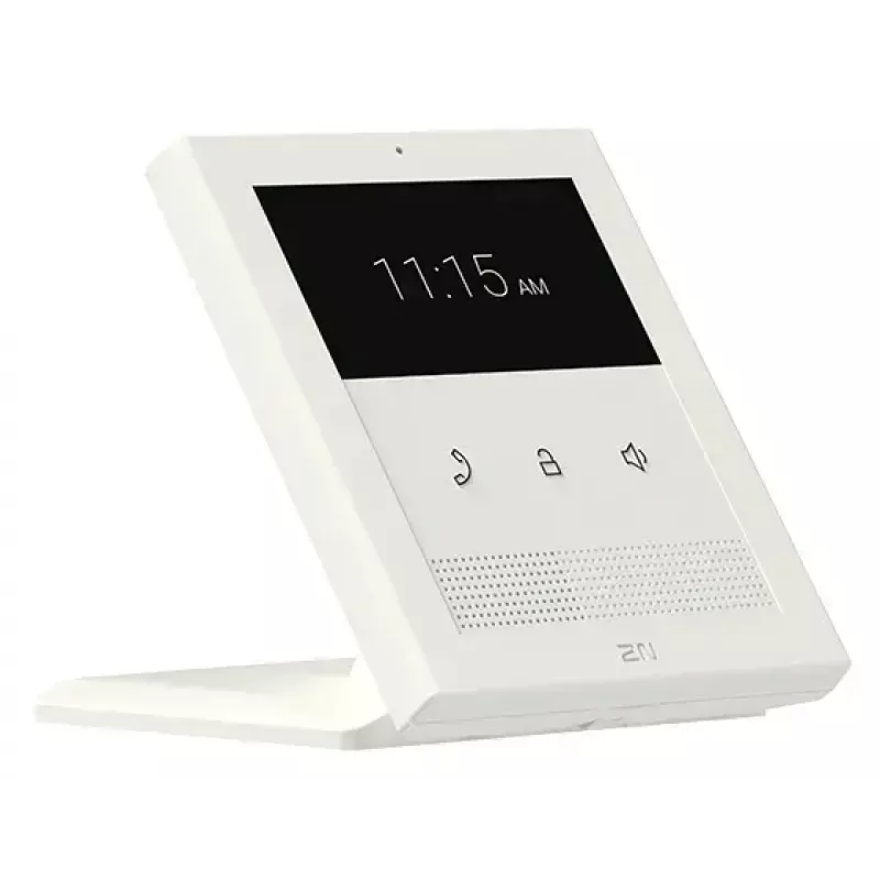 Video-Türsprechanlage Innenstation 2N Clip 10,9 cm (4,3 Zoll) LCD, 480×272, Touch, Weiß, Gigabit Ethernet, DC/PoE